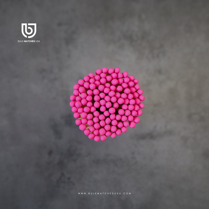 3inch Hot Pink | Bulk matches | Safety Matches Kit