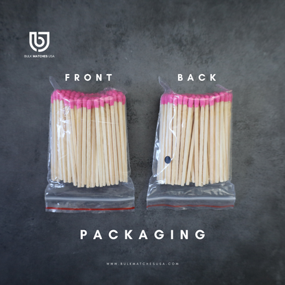 3inch Hot Pink | Bulk matches | Safety Matches Kit