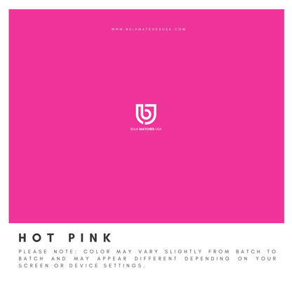 3inch Hot Pink | Bulk matches | Safety Matches Kit