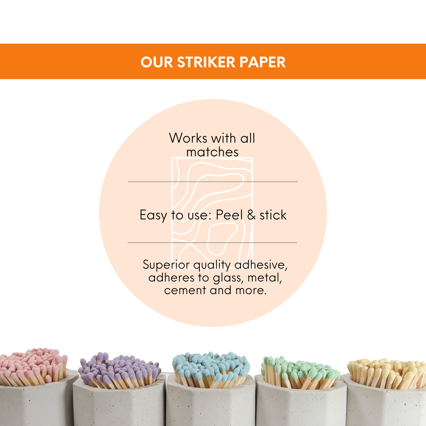 1.5" Squared | Pre-cut Striker Paper