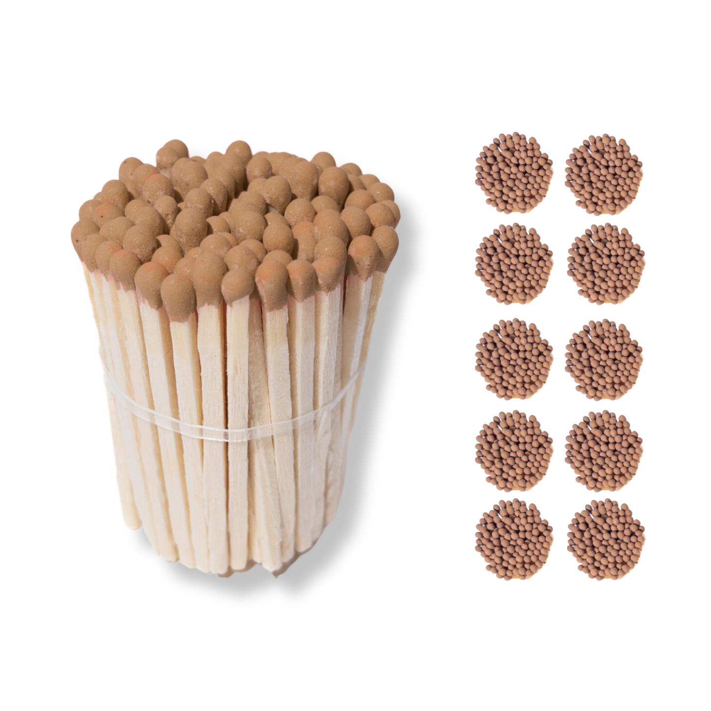 1.90” Safety Matches – Brown Tip