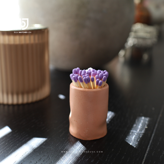 1.90" Safety Matches - Lavender