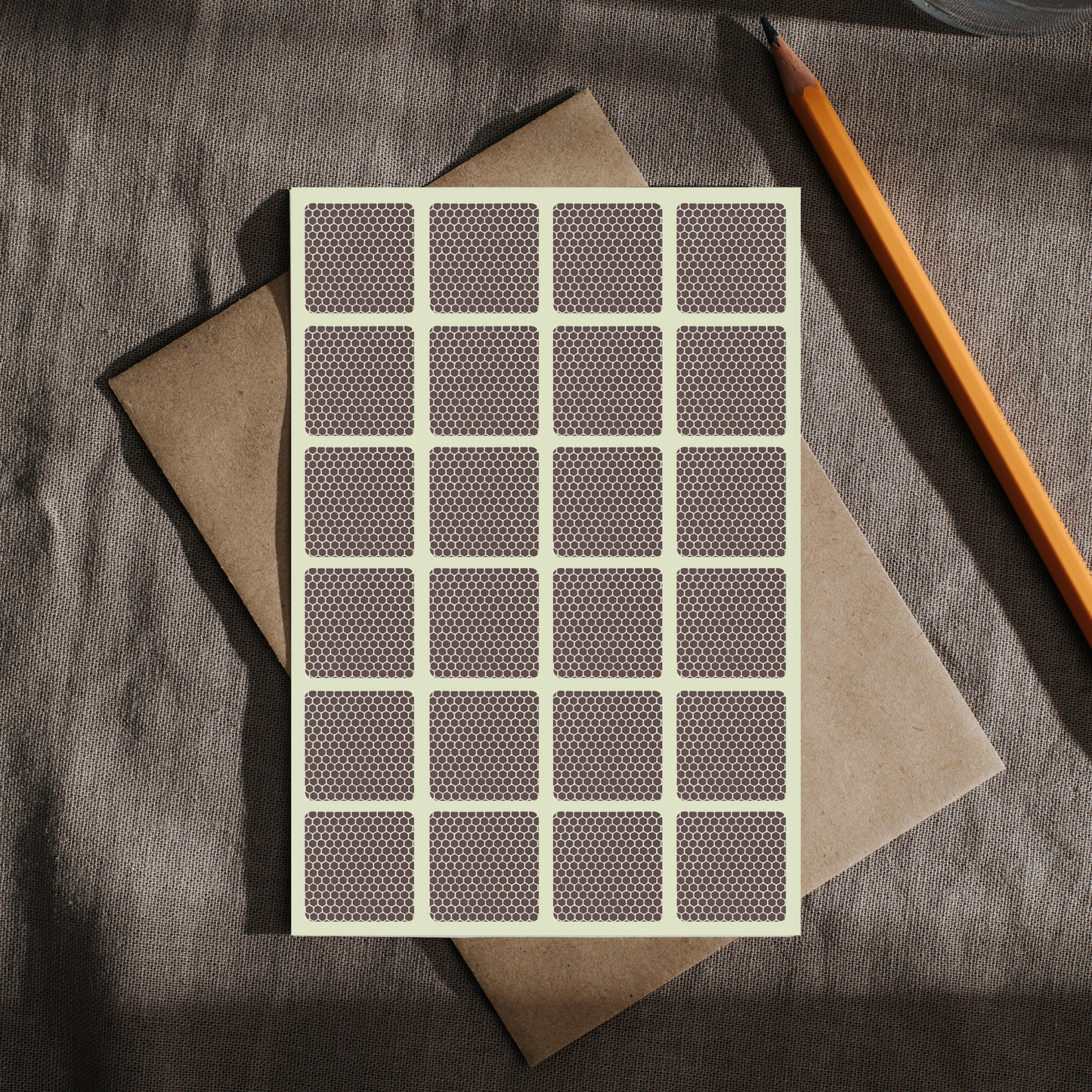 Square - Self-Adhesive Striker Paper Sticker