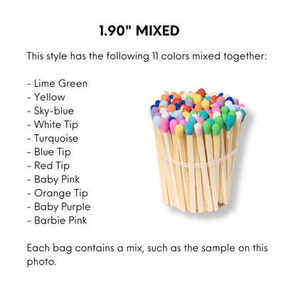 Sample Pack – 100 or 200 Safety Matches