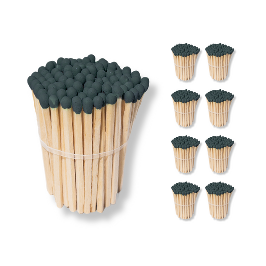1.90” Safety Matches – Black Tip