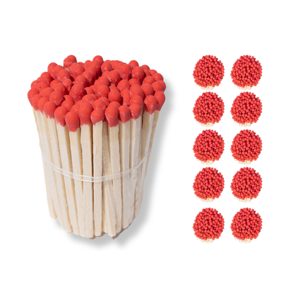 1.90” Safety Matches – Red Tip